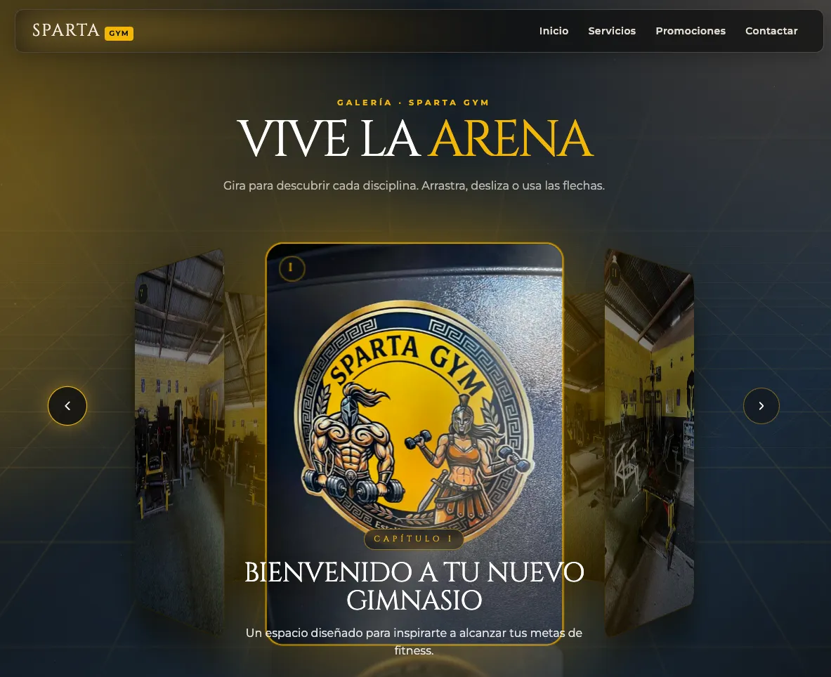GymX Fitness — Gimnasio Sparta — captura 2